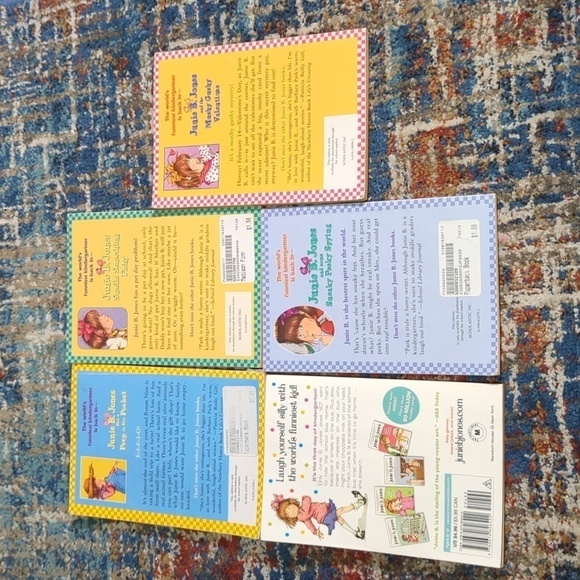 Barbara Park Junie B. Jones Paperback Book Set of 5 - Used - Picture 2 of 9